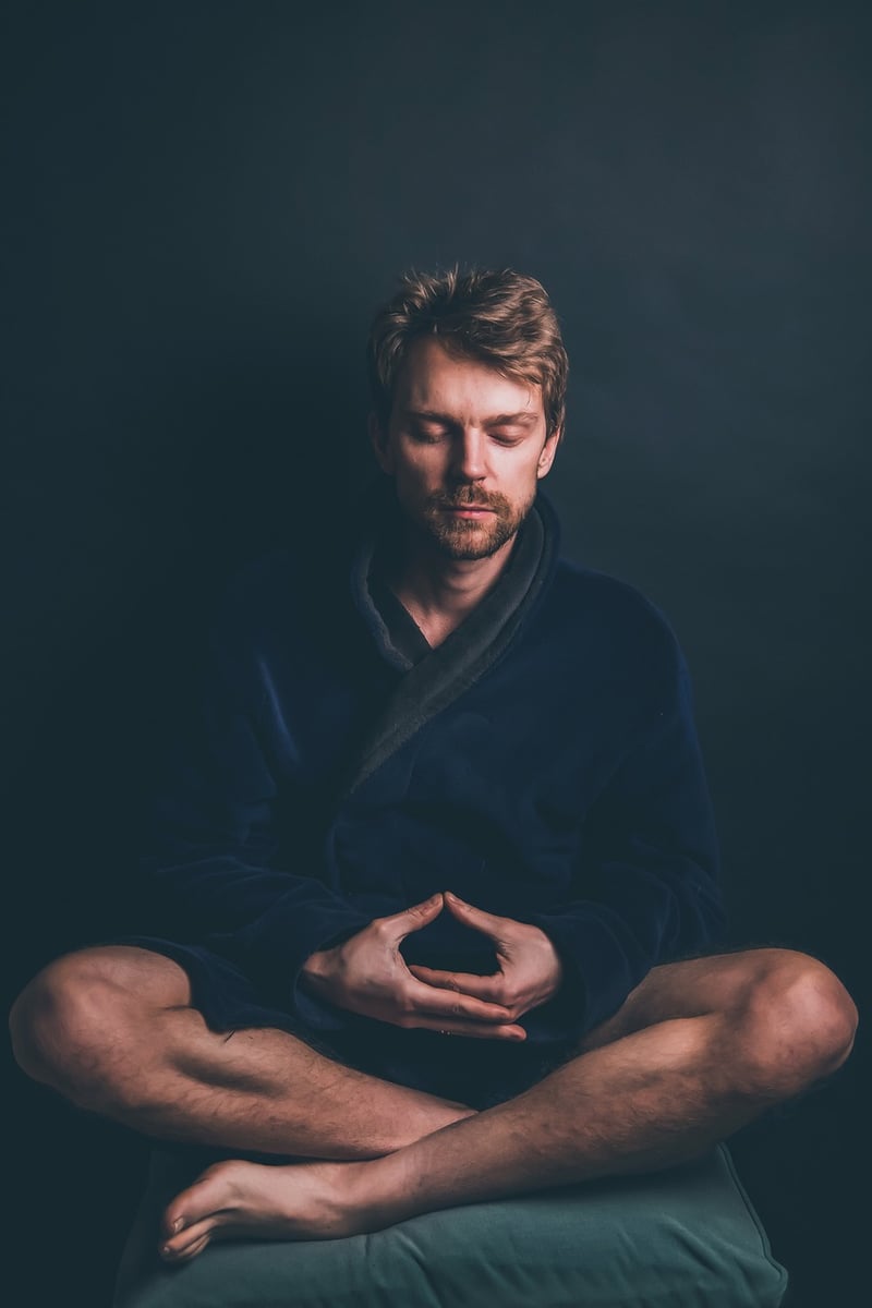Alternate nostril breathing practice